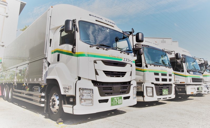 Works 大型トラック2社コラボ納車～日野プロフィア2台と三菱ふそう